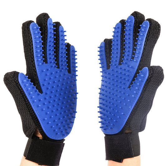 Fashion Silicone Glove for Pet Massage Pet Grooming Glove Dogs Cats Pet  supplies