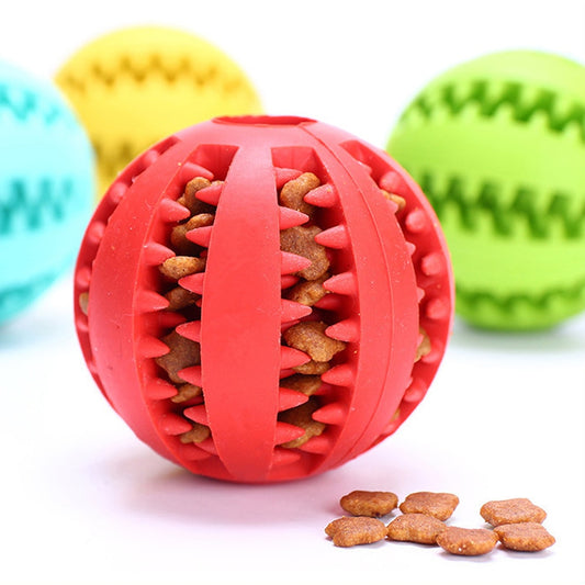 Interactive Dog Puzzle , Teeth Cleaning IQ Puzzle Chew Ball for Puppy Small and Medium Dogs